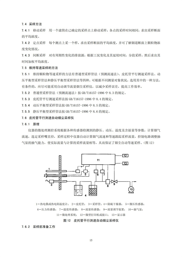 HJT 397-2007 固定源廢氣監(jiān)測(cè)技術(shù)規(guī)范(圖18)