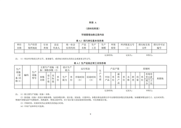 排污單位環(huán)境管理臺賬及排污許可證執(zhí)行報告技術(shù)規(guī)范總則（試行）(圖12)